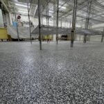 Colored Flake Flooring, Quartz Flooring